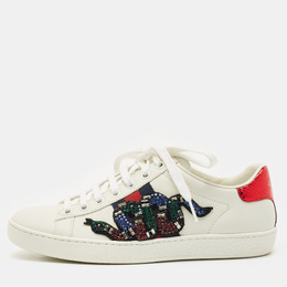 Gucci: Белые кроссовки  Ace