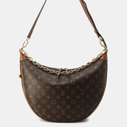 Louis Vuitton: Коричневая сумка 
