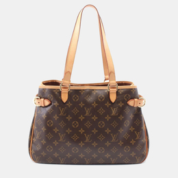 Louis Vuitton: Коричневая сумка-шоппер 