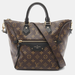 Louis Vuitton: Коричневая сумка 