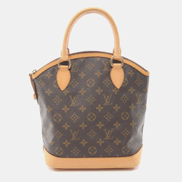 Louis Vuitton: Коричневая сумка  Lockit