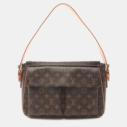 Louis Vuitton: Коричневая сумка 