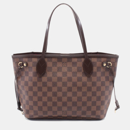 Louis Vuitton: Коричневая сумка-шоппер  Neverfull