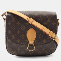 Louis Vuitton: Коричневая сумка через плечо 