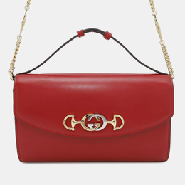 Gucci: Красная сумка  Zumi