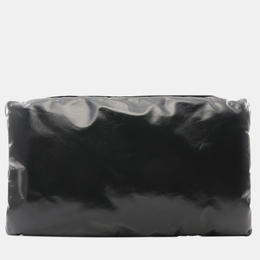 Bottega Veneta: Чёрный клатч  Pillow