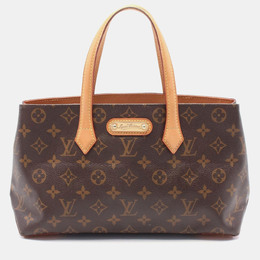 Louis Vuitton: Коричневая сумка-шоппер 