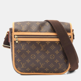 Louis Vuitton: Коричневая сумка через плечо 