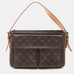 Louis Vuitton: Коричневая сумка 