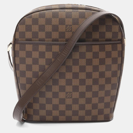 Louis Vuitton: Коричневая сумка 
