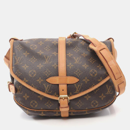 Louis Vuitton: Коричневая сумка 