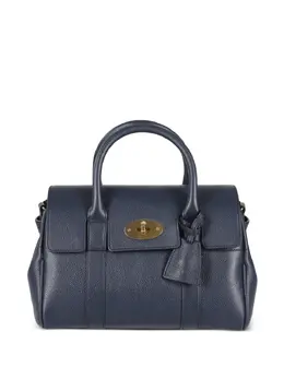 Mulberry: Синяя сумка  Bayswater