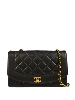 CHANEL Pre-Owned: Чёрная сумка 