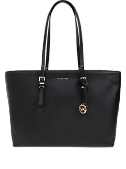 Michael Michael Kors: Чёрная сумка-шоппер 