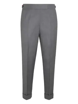 Thom Browne: Чёрные брюки  4-Bar