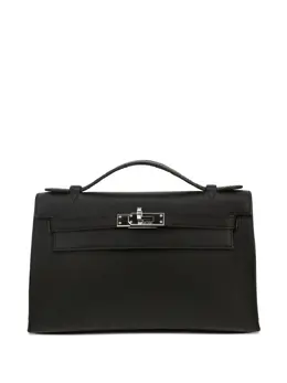 Hermès Pre-Owned: Чёрный клатч 