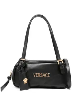 Versace: Чёрная сумка 