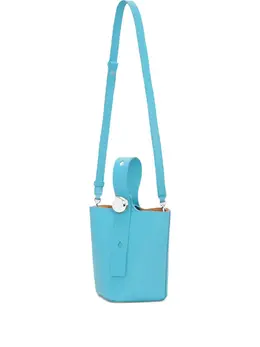 LOEWE: Голубая сумка  Bucket