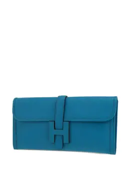 Hermès Pre-Owned: Голубой клатч 