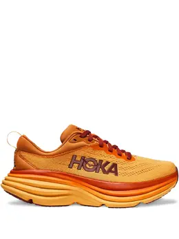 HOKA: Оранжевые кроссовки 
