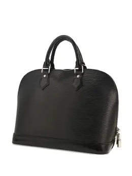 Louis Vuitton Pre-Owned: Чёрная сумка-шоппер 