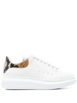 Alexander McQueen: Белые кроссовки  Oversized