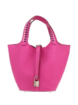 Hermès Pre-Owned: Розовая сумка-шоппер 