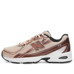New Balance: Бежевые кроссовки 