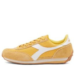 Diadora: Жёлтые кроссовки 