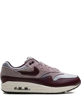 Nike: Бордовые кроссовки  Air Max 1