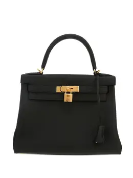 Hermès Pre-Owned: Чёрная сумка 