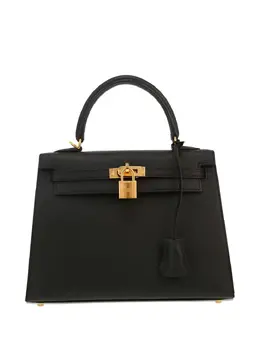 Hermès Pre-Owned: Чёрная сумка 