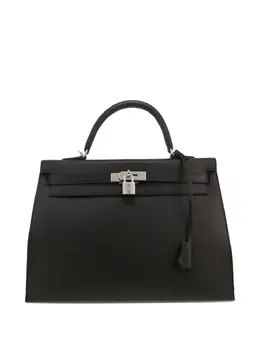 Hermès Pre-Owned: Чёрная сумка 