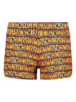 Moschino: Оранжевые шорты 