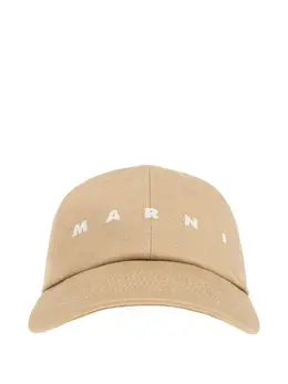 Marni: Бежевая кепка 