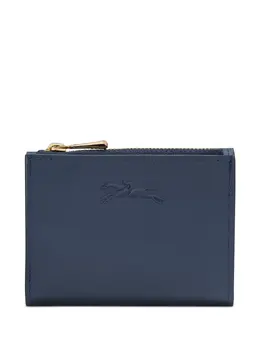 Longchamp: Синий кошелёк 