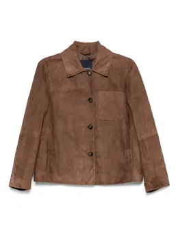'S Max Mara: Кожаная куртка 