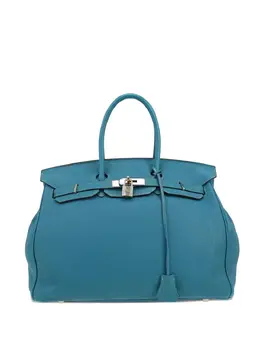 Hermès Pre-Owned: Голубая сумка 