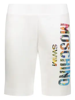 Moschino: Шорты с принтом 