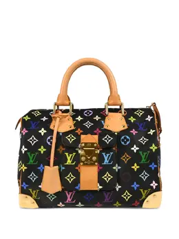 Louis Vuitton Pre-Owned: Чёрная сумка 