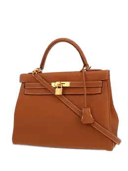 Hermès Pre-Owned: Коричневая сумка 