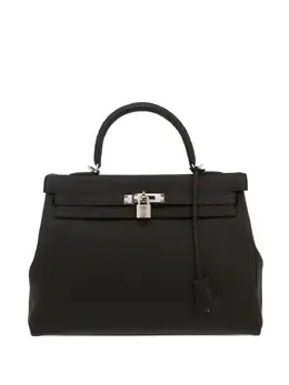Hermès Pre-Owned: Чёрная сумка 
