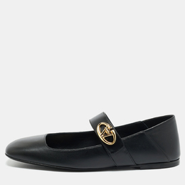 Valentino: Чёрные балетки  VLogo