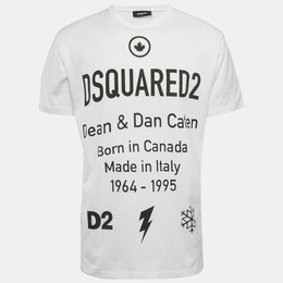 Dsquared2: Белая футболка 