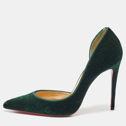 Christian Louboutin: Тёмные туфли 