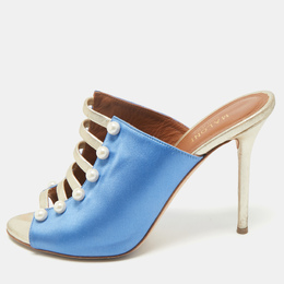 Malone Souliers: Голубые сабо 