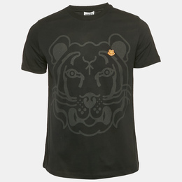 Kenzo: Чёрная футболка  K-Tiger