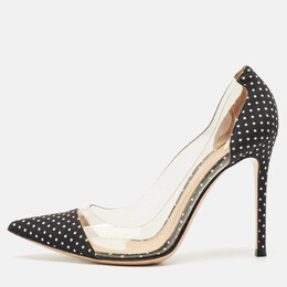 Gianvito Rossi: Чёрные туфли  Plexi