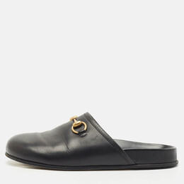 Gucci: Чёрные сабо  Princetown