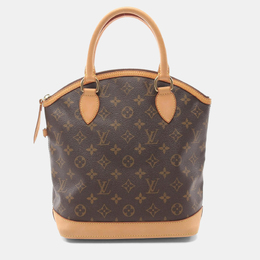Louis Vuitton: Коричневая сумка  Lockit